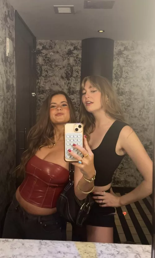 Peeking thru the phone