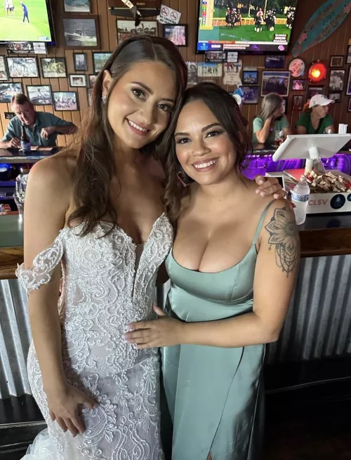 She just had to make it all about her on her friends wedding