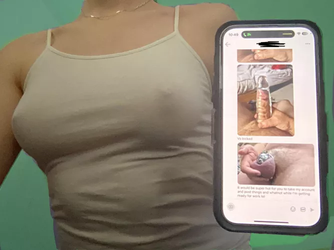 The little submissive slut hands over his account in minutes