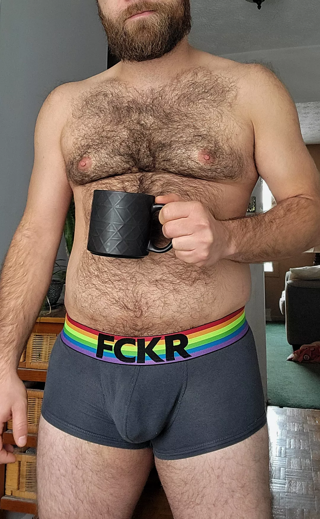 Wanna smell my morning bulge?