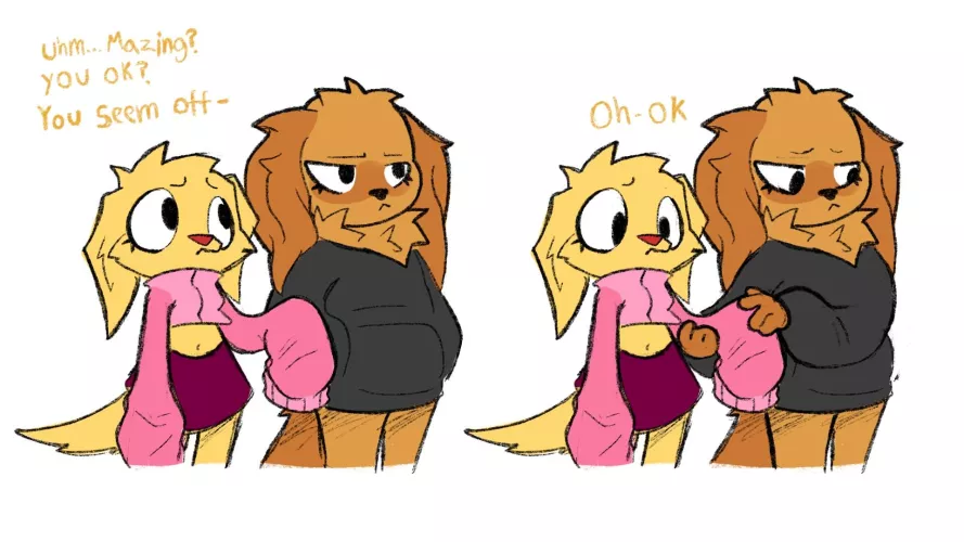 Warm up sketch comic