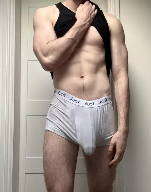 Who wants me to take them off? 👀