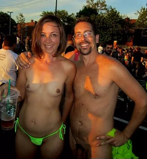 Yup, just me naked again with friends