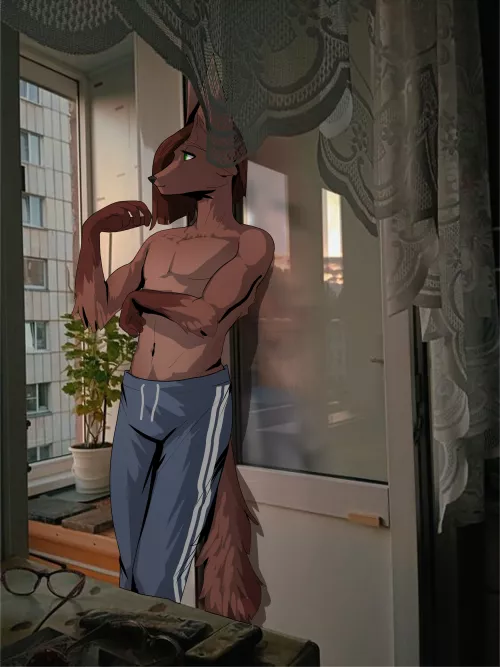 2d anthro in real life in random photos that I liked (Art_1) (by me)