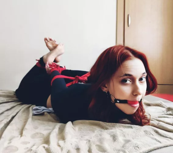 Cherry bound on the bed