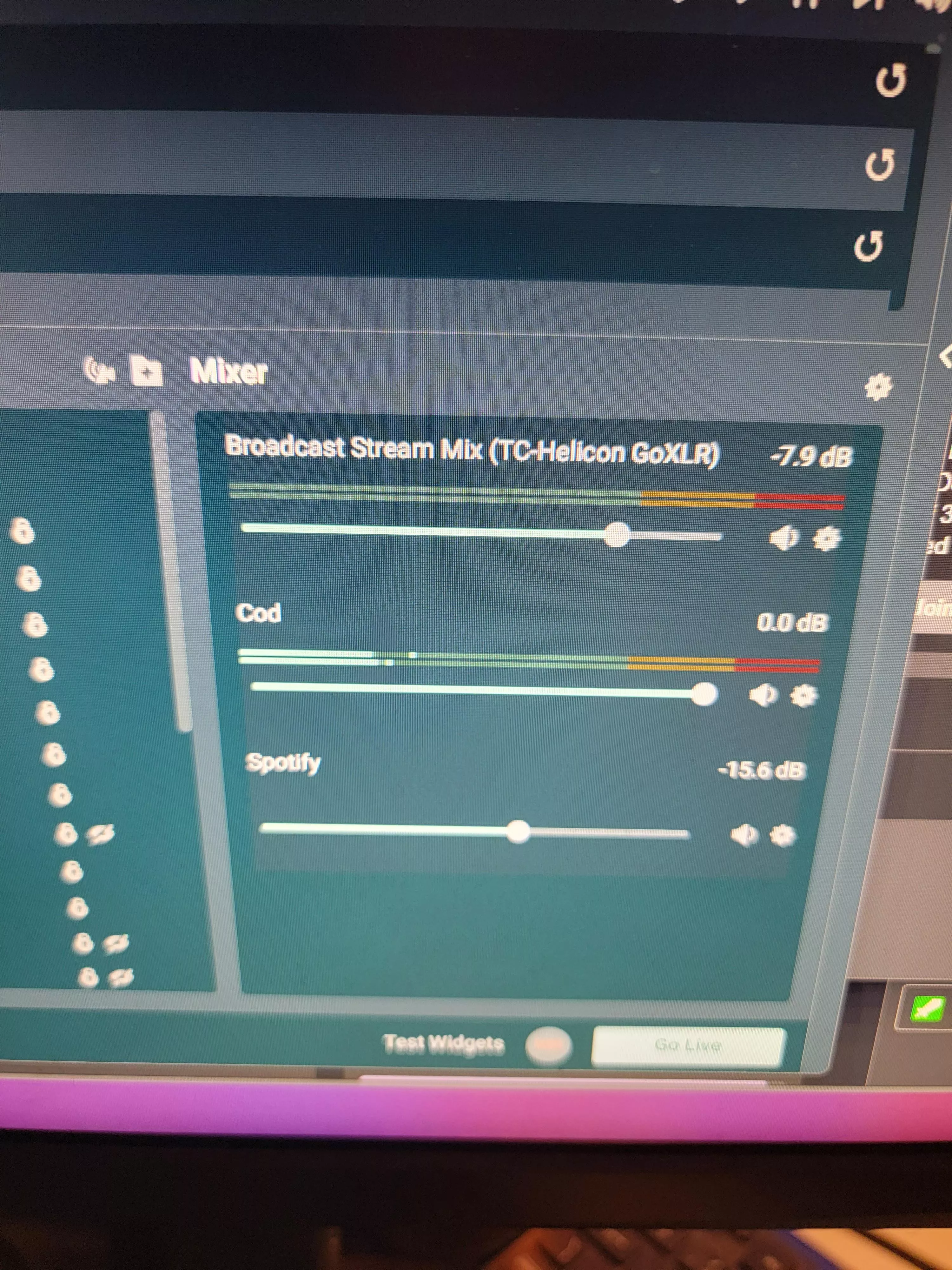 Double line audio randomly. I never had this b4