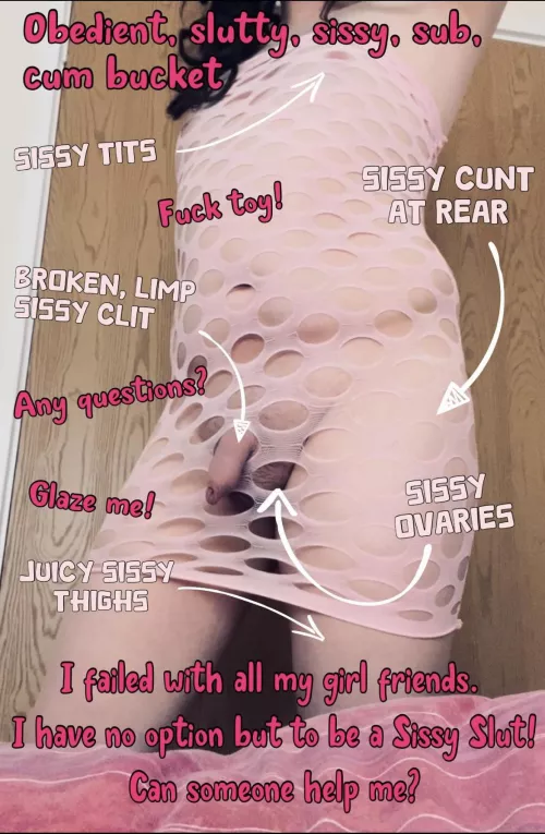 Good sissies are ready and willing