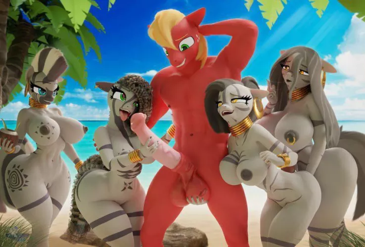 He’s about to have a lot of fun (hoovesart)