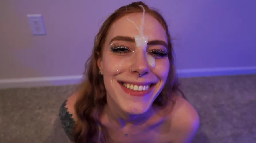 Just a little cumslut and her super powers