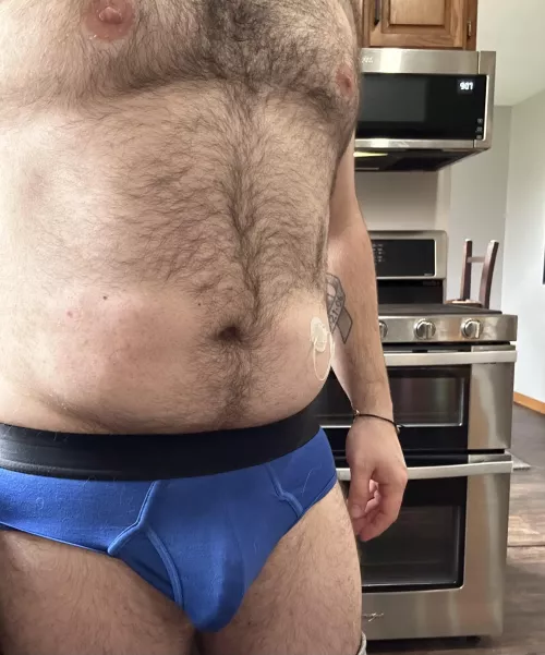 Saturday blue briefs
