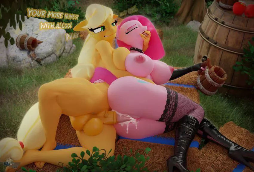 She loves fucking her drunk (Hoovesart)