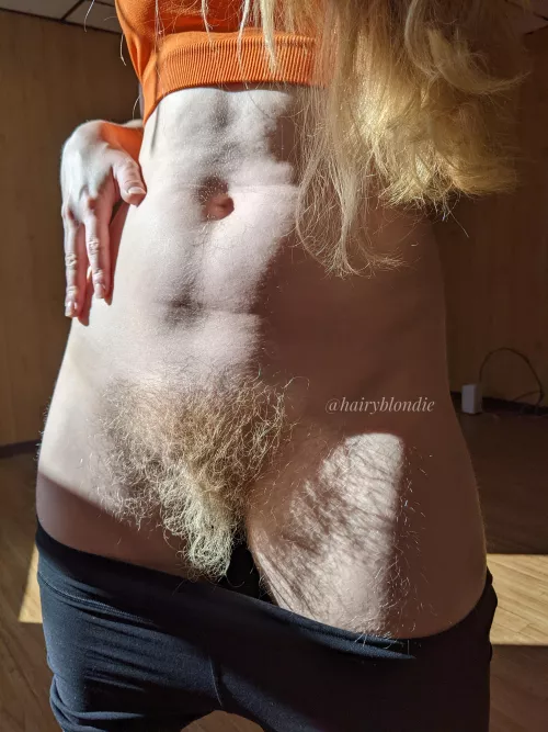 Skip brunch, eat my hairy pussy instead