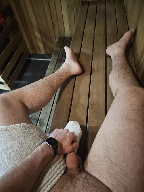 Soft in the sauna