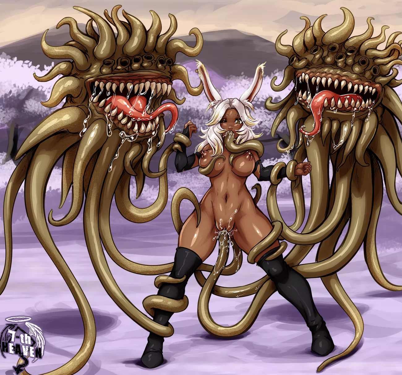 Sypha Flowen Tentacled (7th-Heaven) [Final Fantasy]
