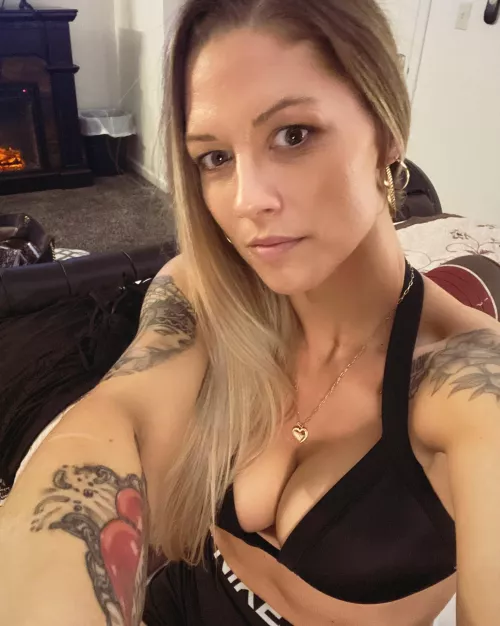 Take me in front of the fireplace