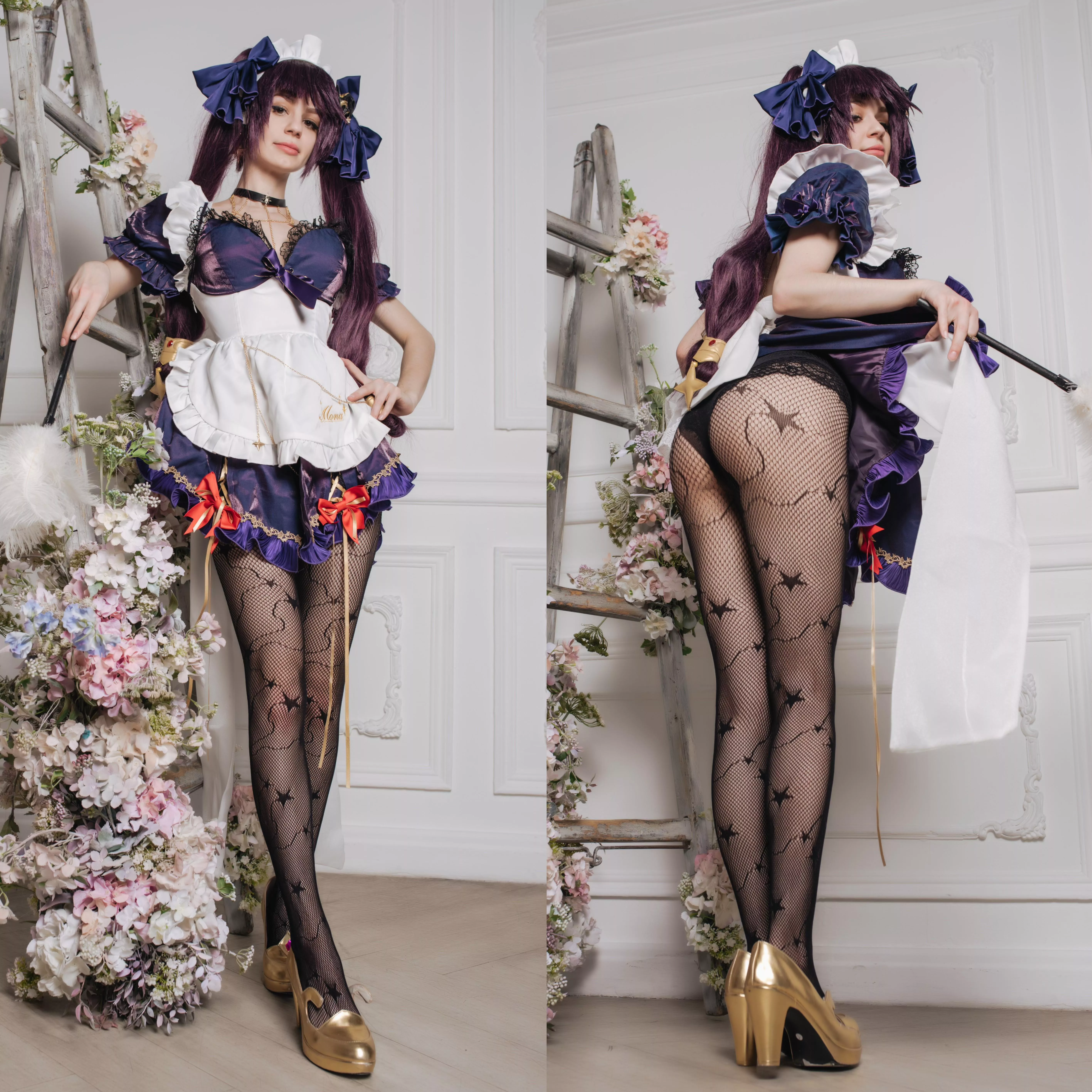 What should I clean next, Master? Mona by Kanra_cosplay [self]