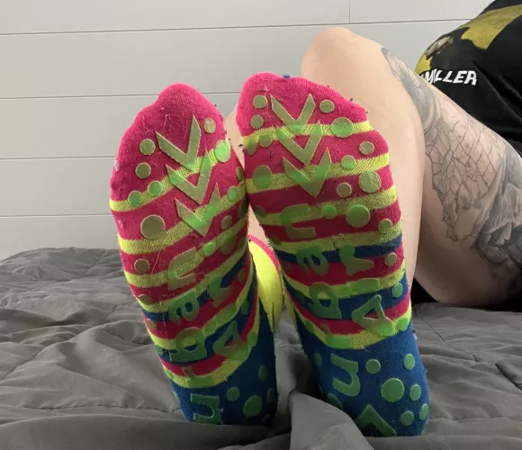 Worn for 3 hours at a trampoline park 💦🙊💦