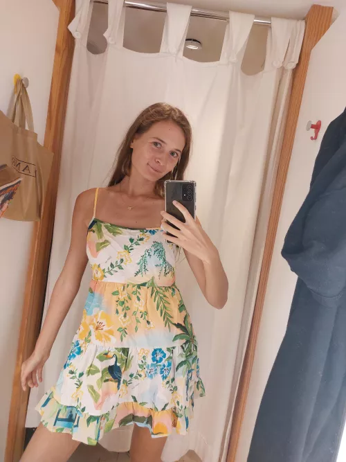 Yes I bought this cute dress