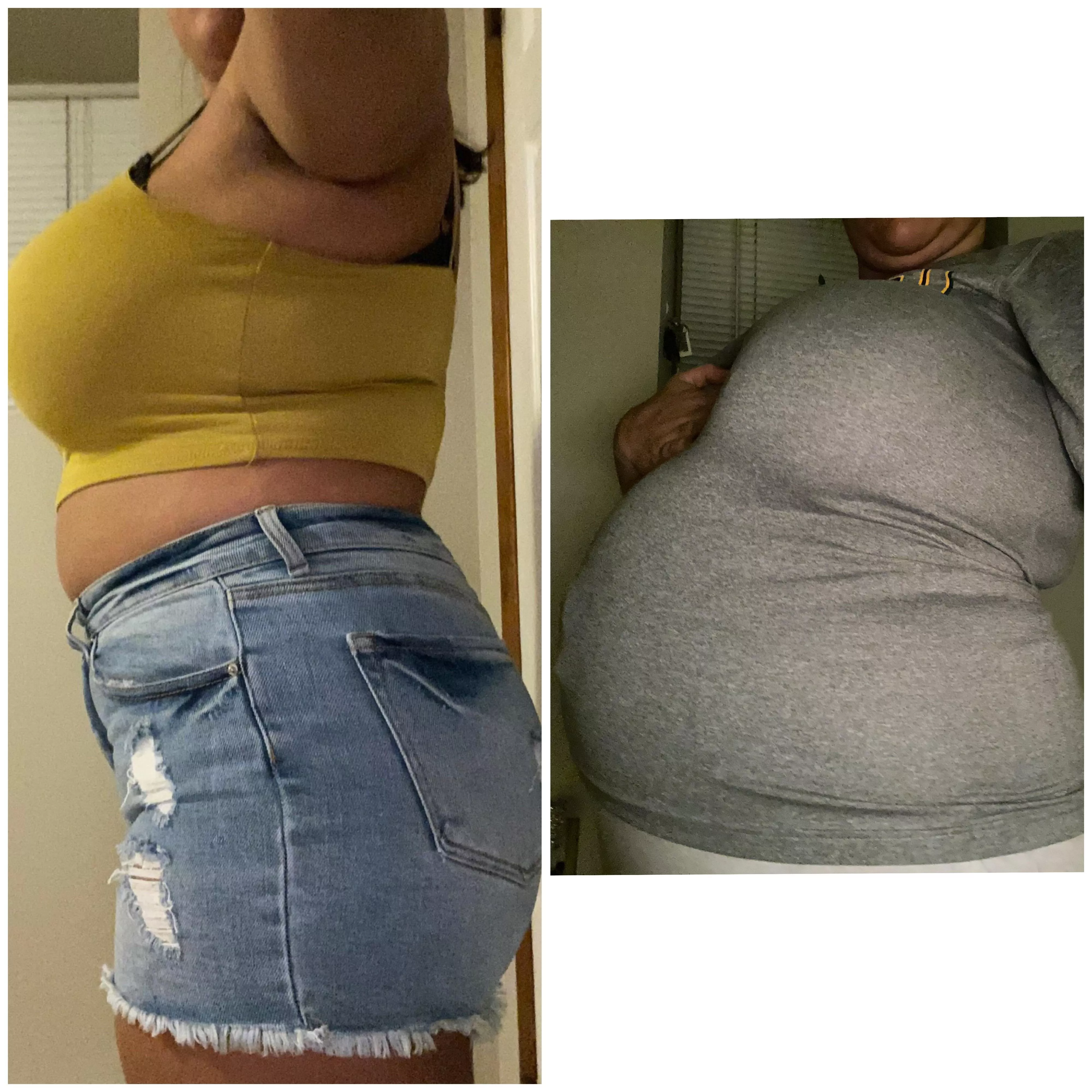 2 years ago when I just started gaining 🥵🤤