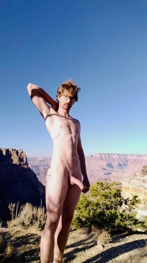 Am I blocking the view of the grand canyon?