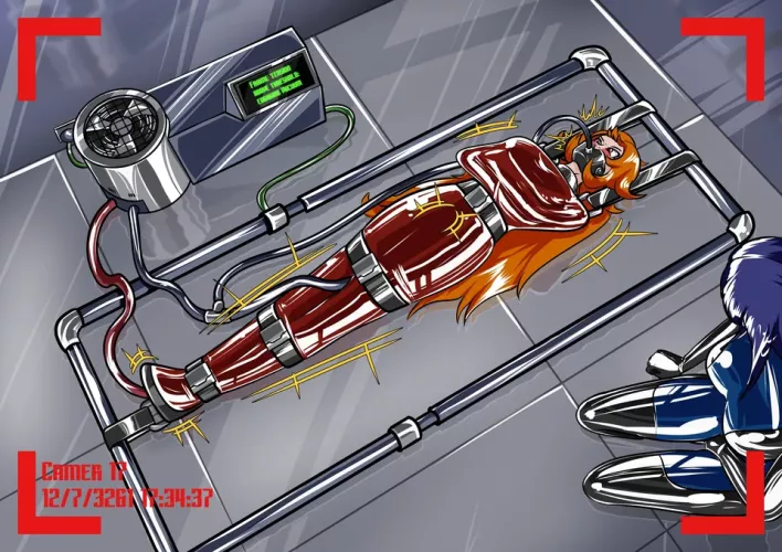 Anti-struggle bondage frame