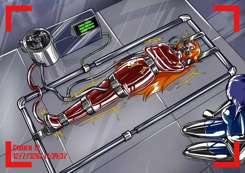 Anti-struggle bondage frame