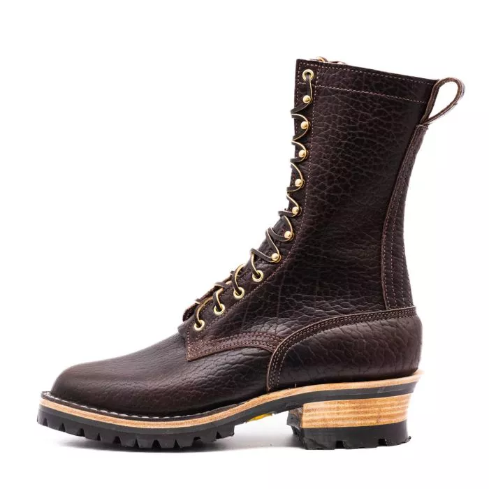 Are there any quality UK sellers that feature the logger arched heel? I don't want to be murdered by customs :(