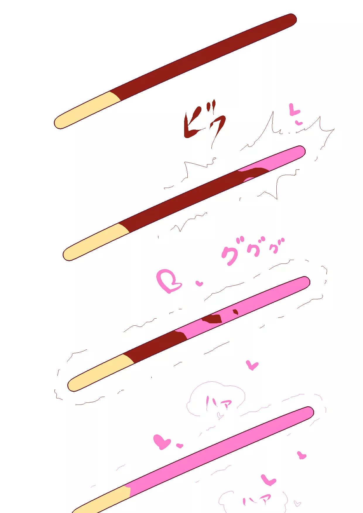 😳 😳 😳 (Bimboification by @DZweistein on Twitter)