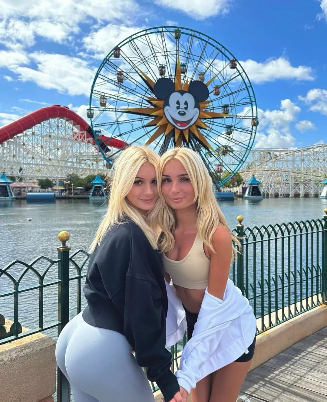 Blondes at Disneyland