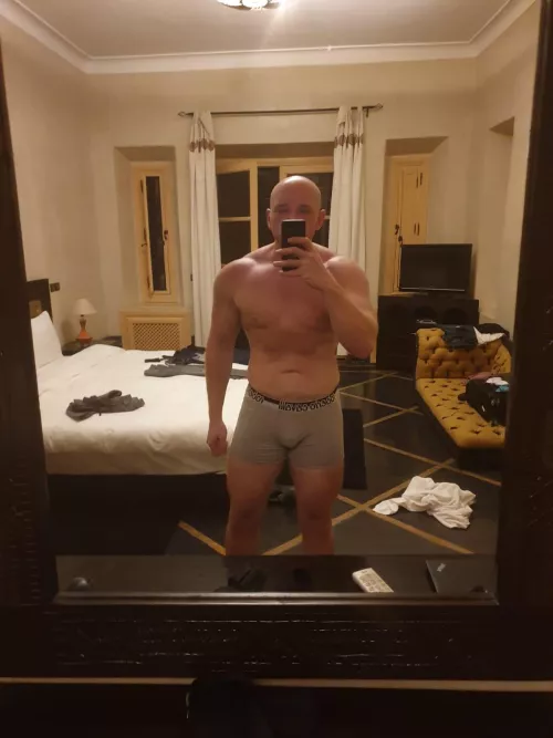 Chubster in briefs