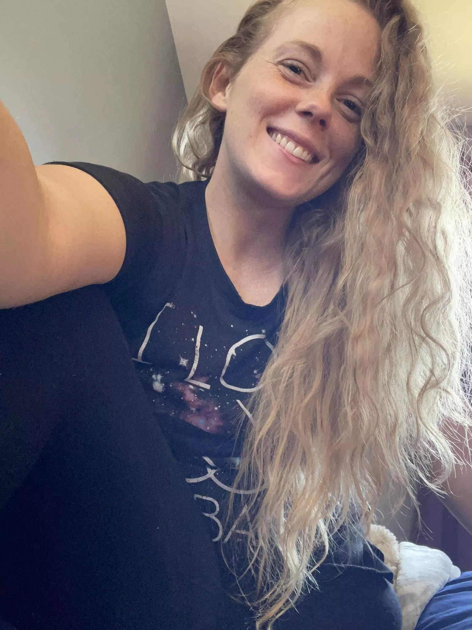 Curly red hair. I hope you like it