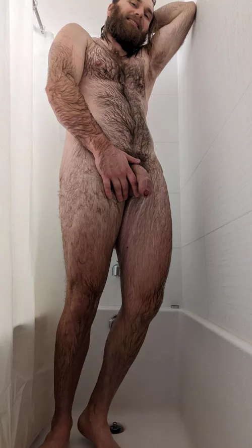 Do you like hairy hung guys in the shower?
