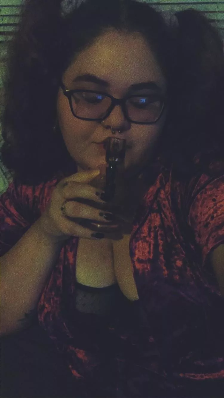 (F)orbidden fruit dab time in my cozy new velvet pjs