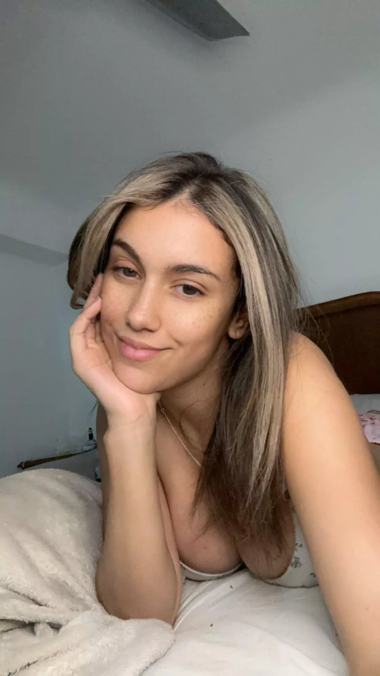 I hope my freckles can make you smile today