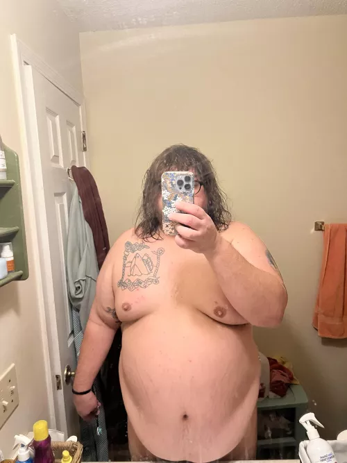 I was feeling myself this morning