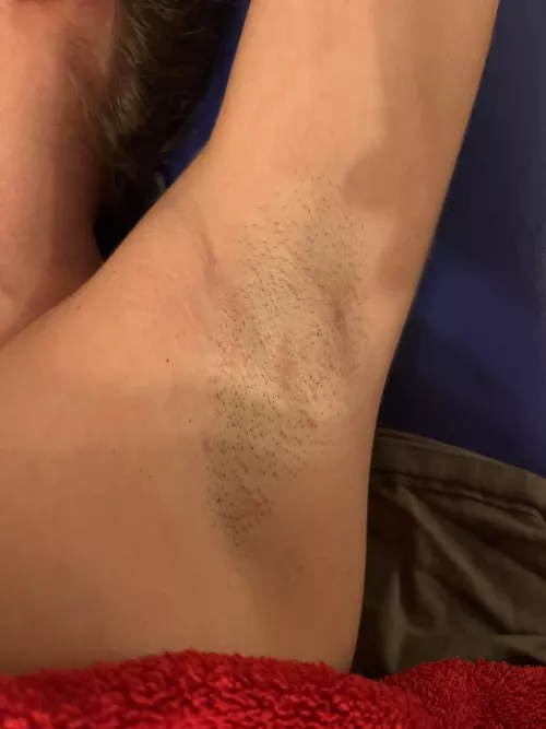 Lick my oily armpits