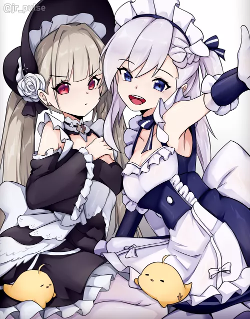 Little Formidable x Little Bel (jr_pulse) [Azur Lane]