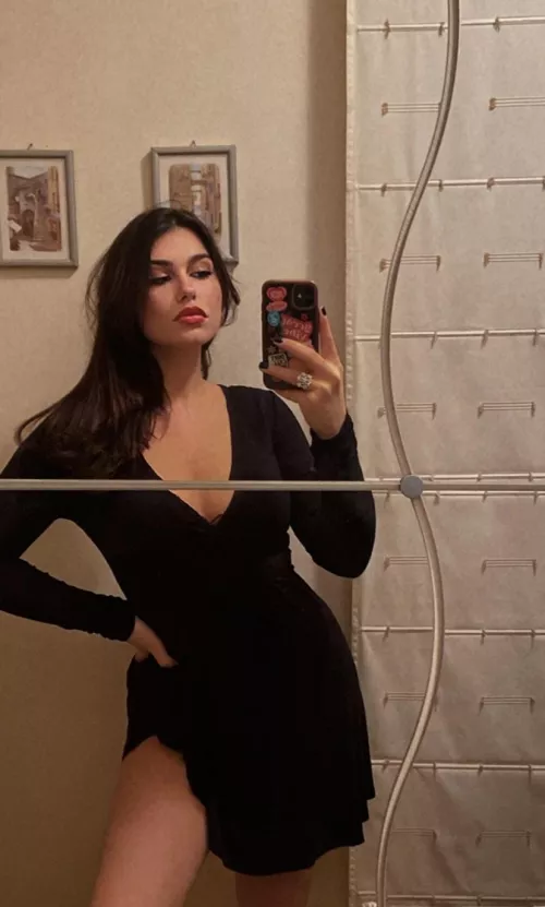 my dress is nice and tight, just the way i love it F19