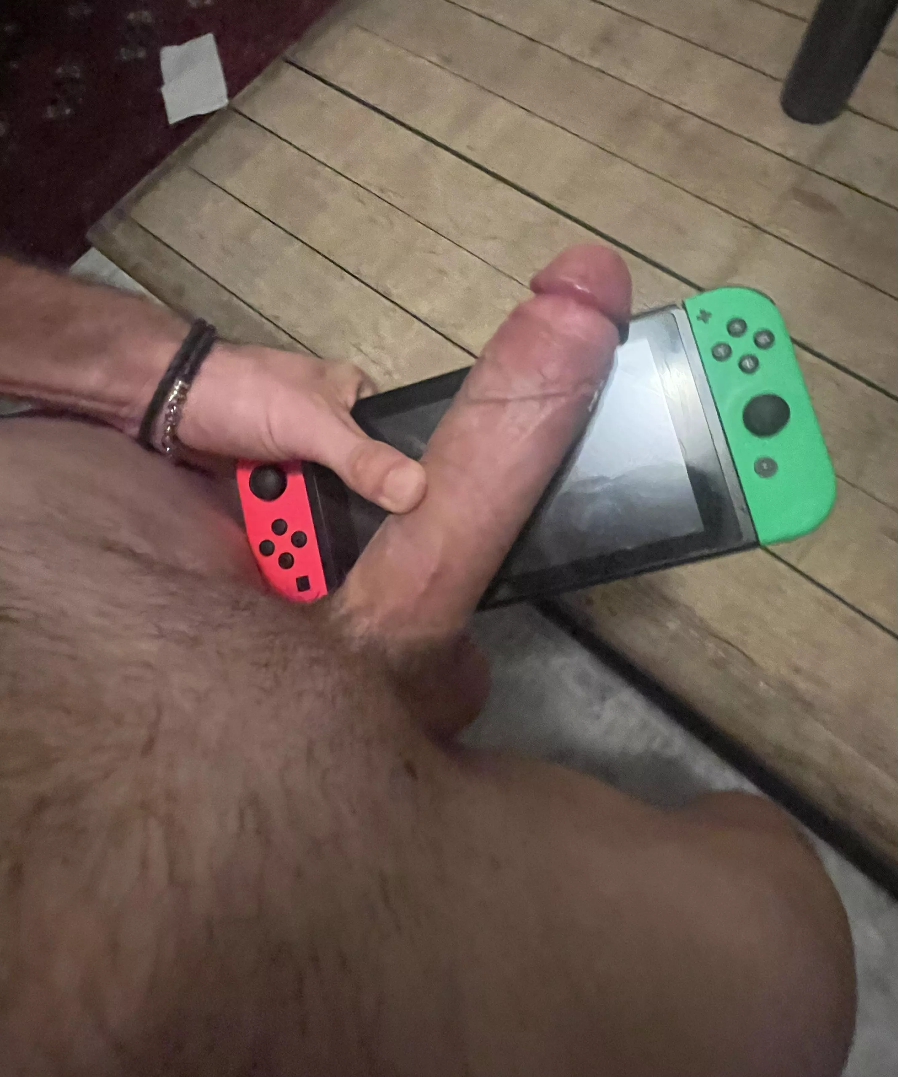 Nintendo Switch vs Man