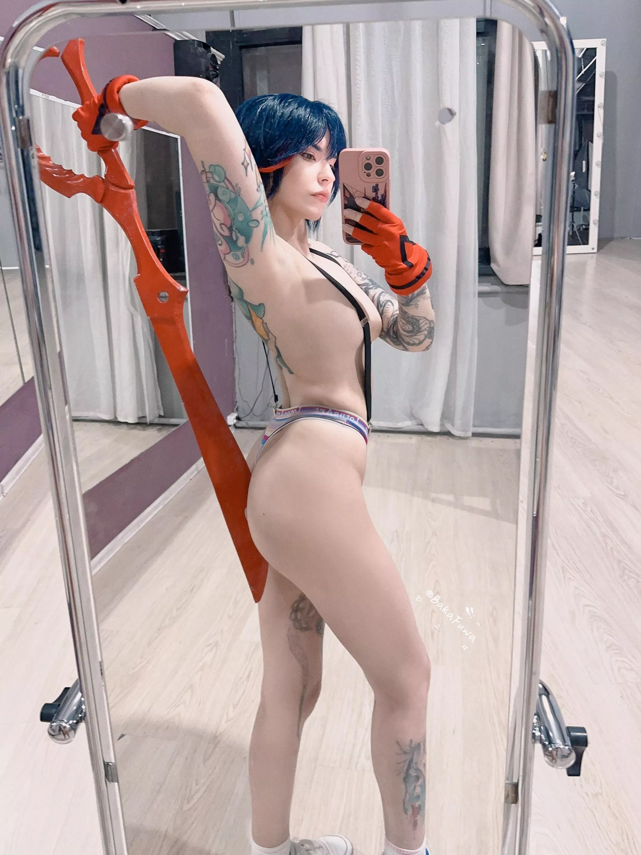 Ryuko cosplay by BakaFuwa