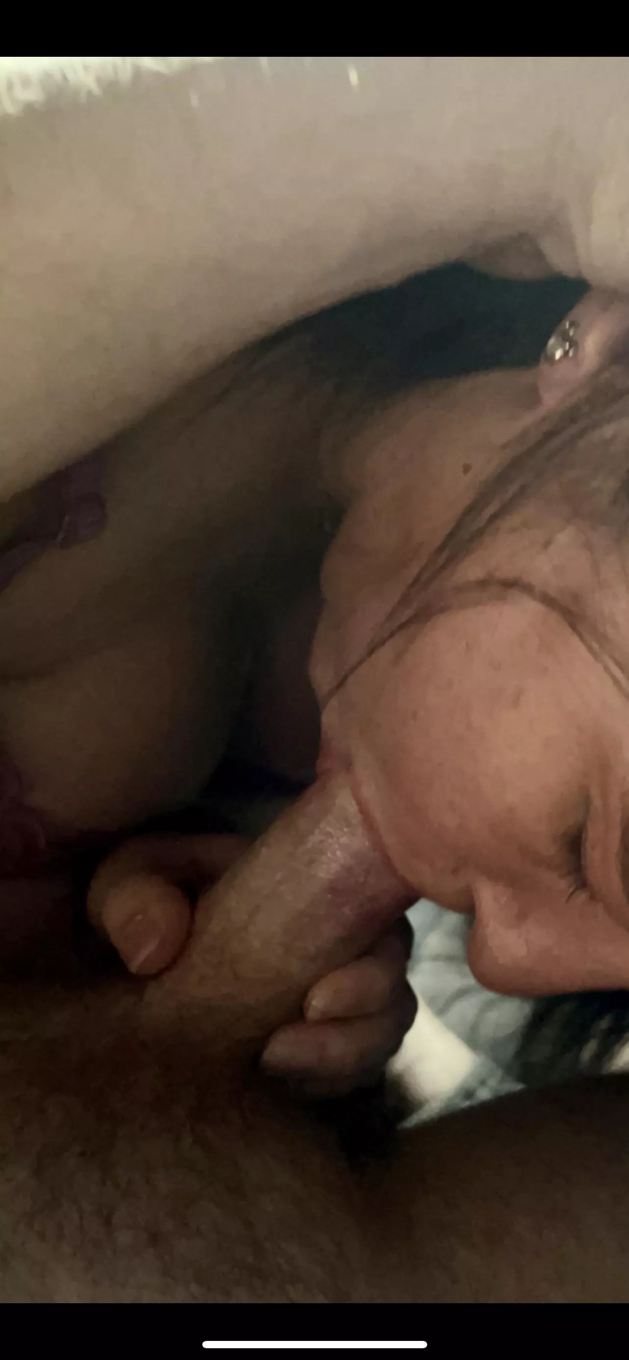 She loves sucking the cum out of my cock after I fuck her