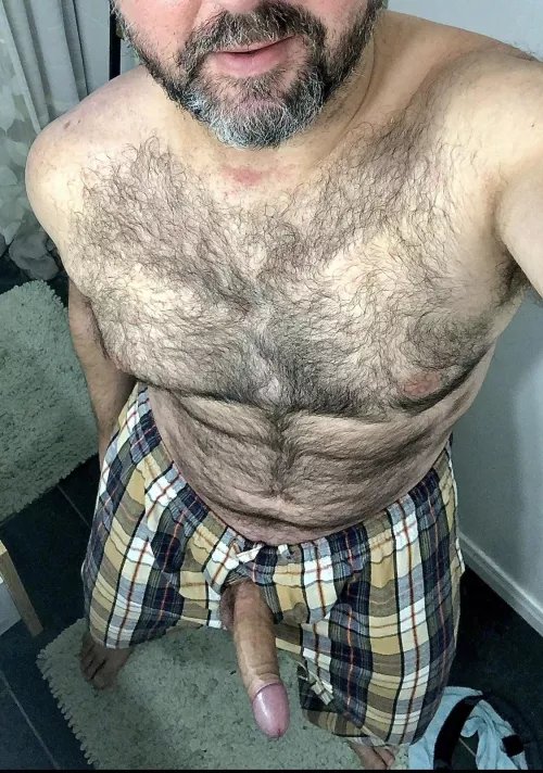 Start your day off right with a healthy serving of beard and boner.