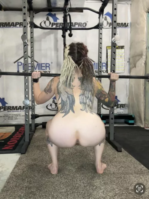 Sweaty and ready 🥵