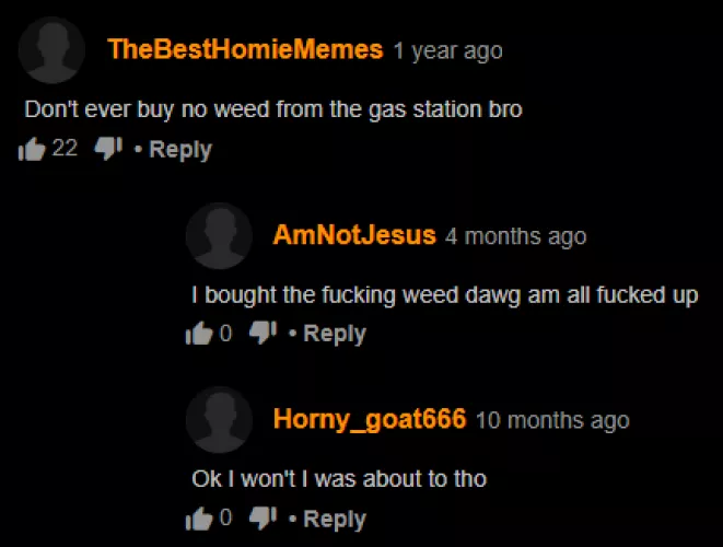 the gas station weed strikes again