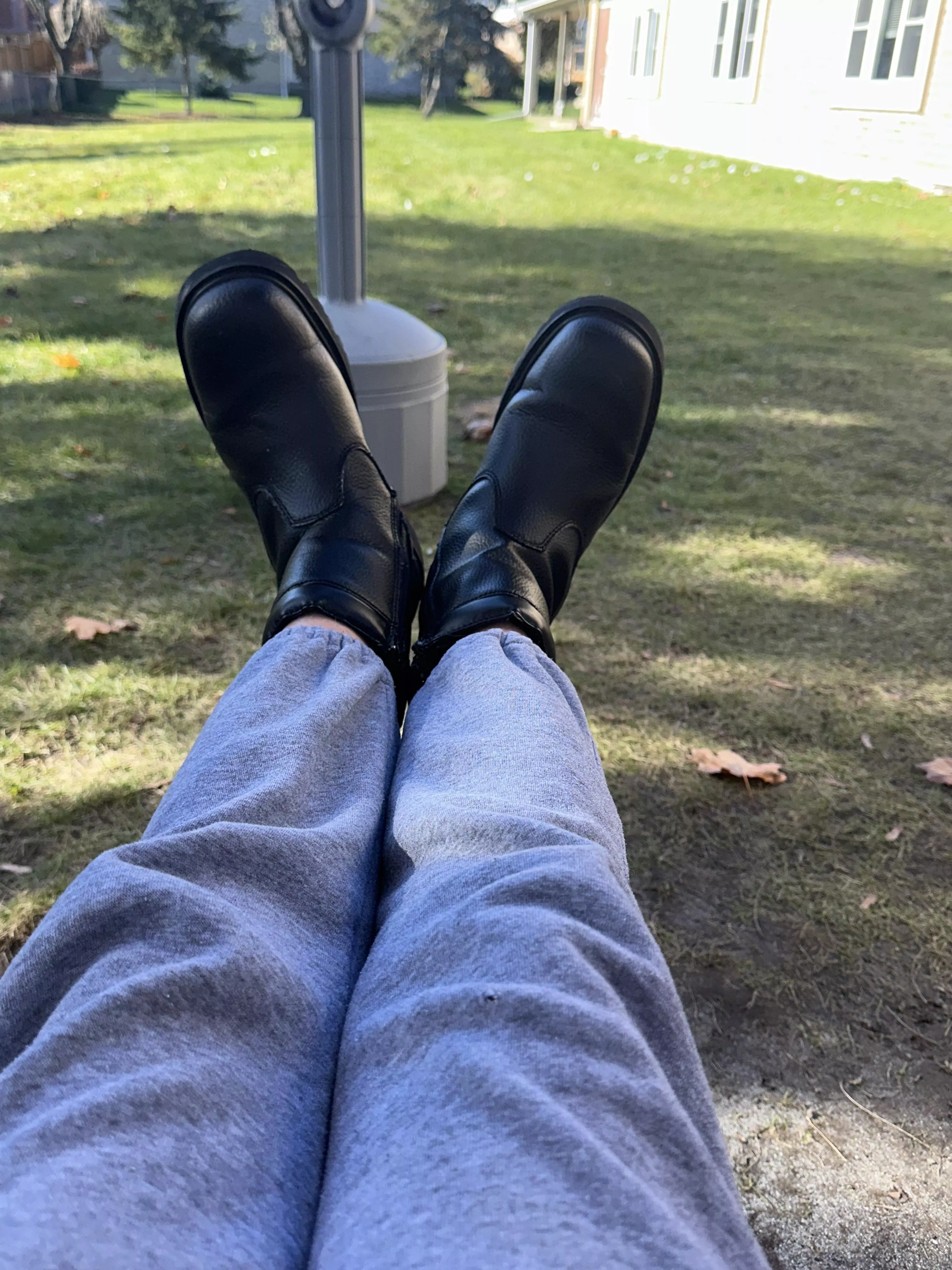 These fleece lined boots are so cute