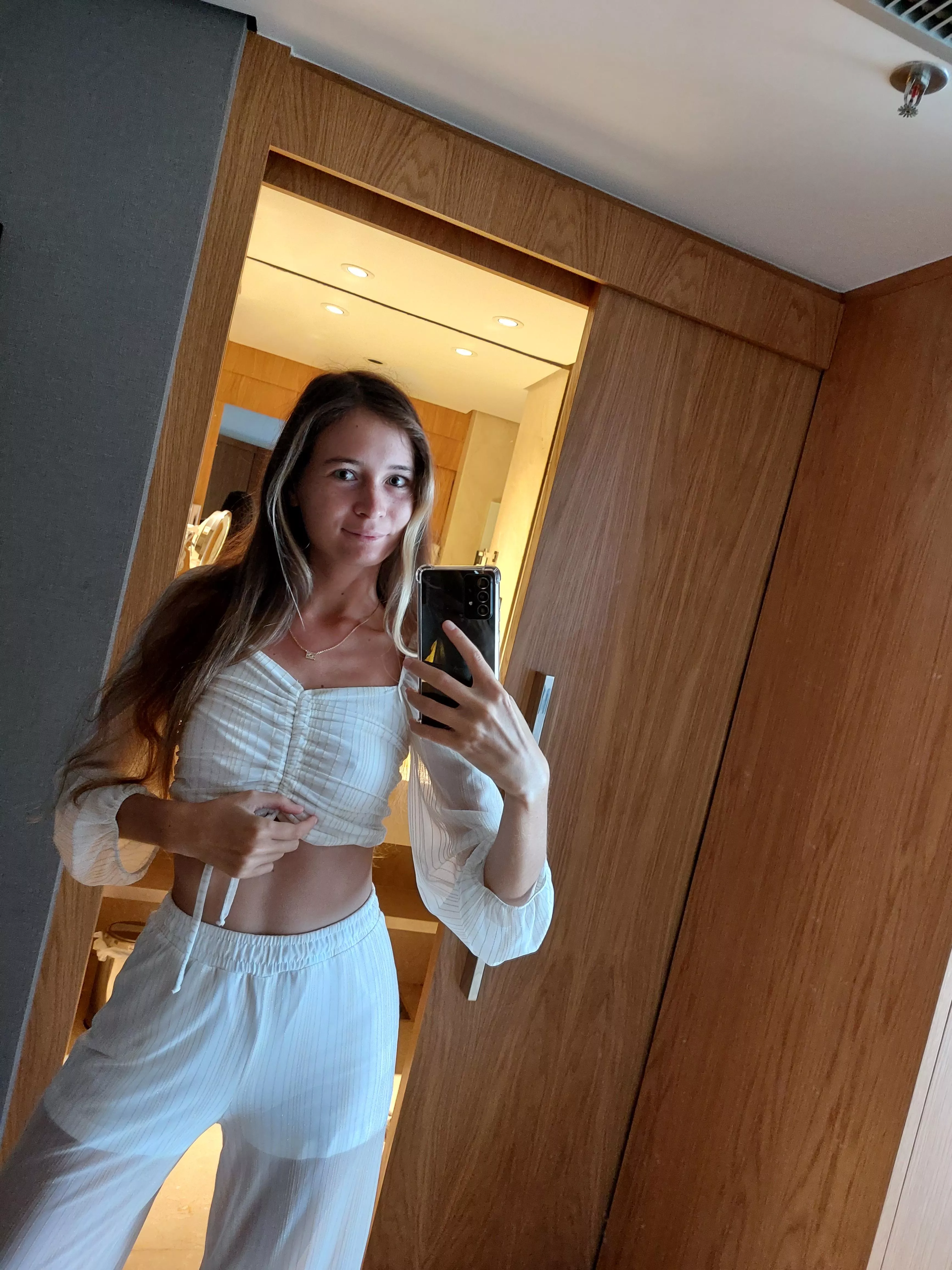 When I am excited, they r more visible