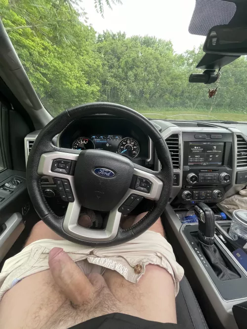 Would you help a brother out if you saw me in my truck like this?