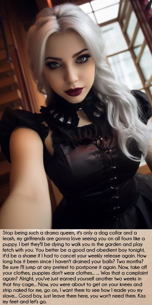 You better be a good puppy tonight