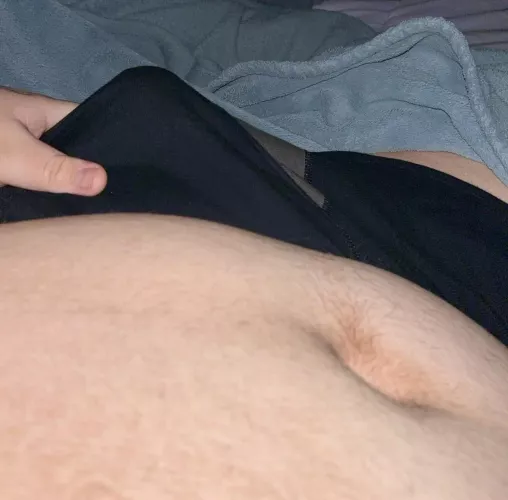 (18m) good morning, pull em down for me 😜