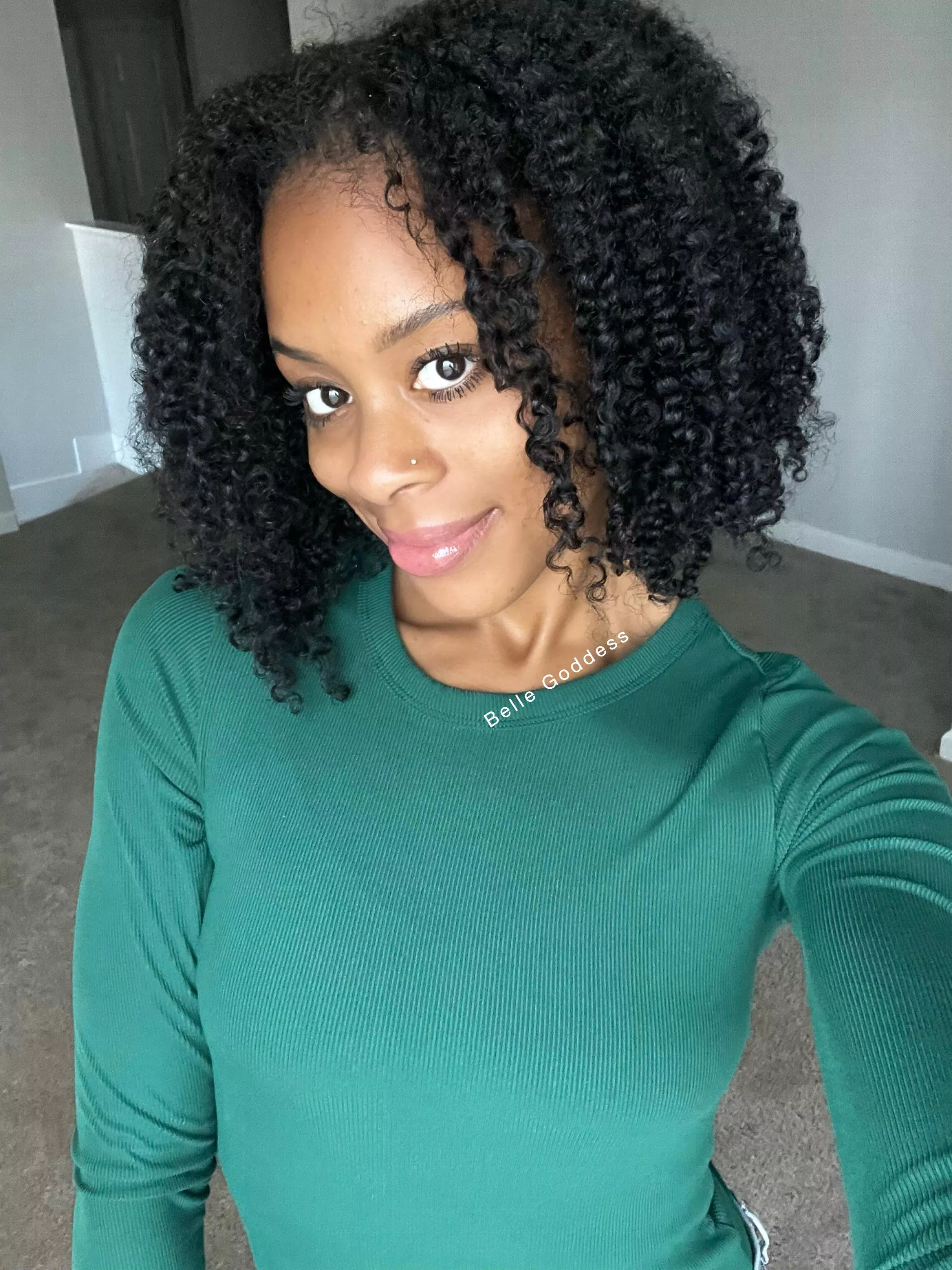 Are you into ebony’s with curly hair